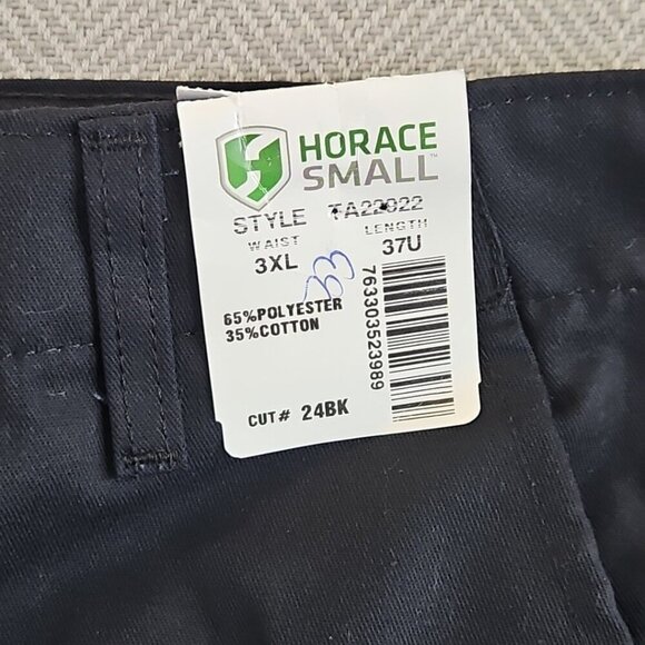 VF Imagewear Horace Small Black Work Pants Men's 3XL 37U (W46 L33) NWT Cut 24BK - Picture 9 of 13